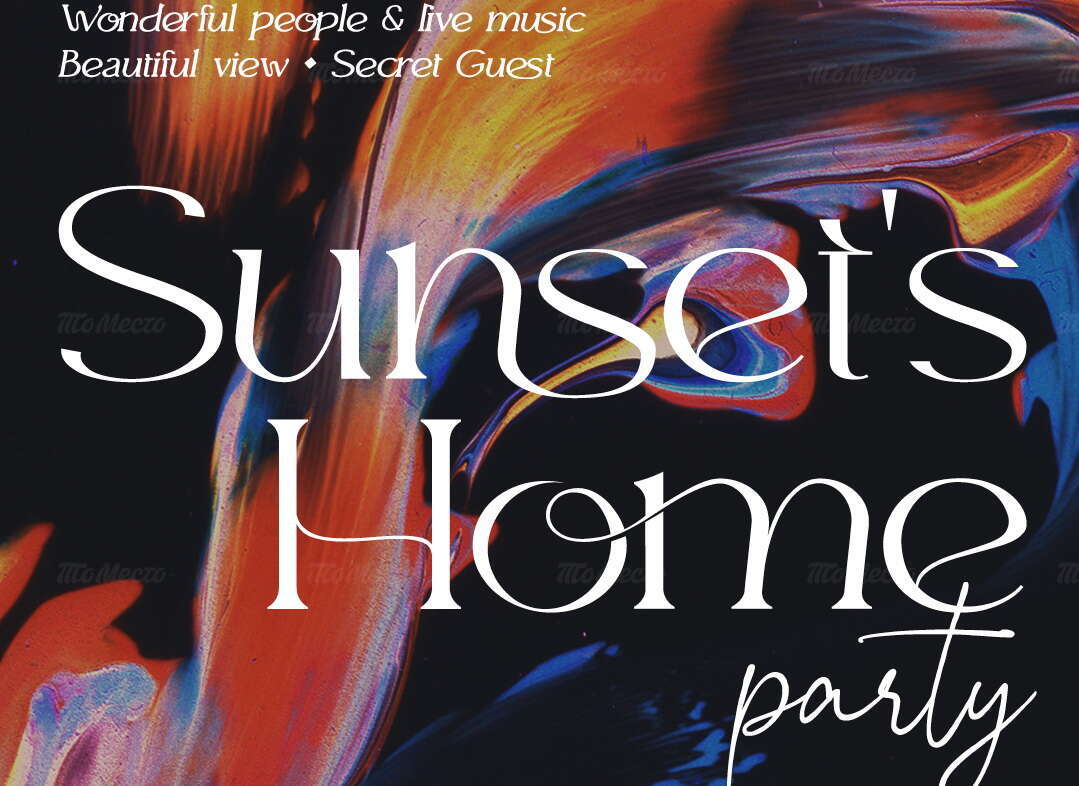 Sunset's home party