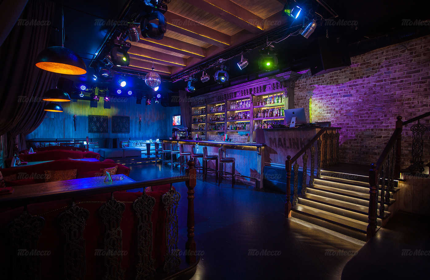 Караоке клуб, ночной клуб, ресторан Malinki (Малинки) на Фурштатской улице