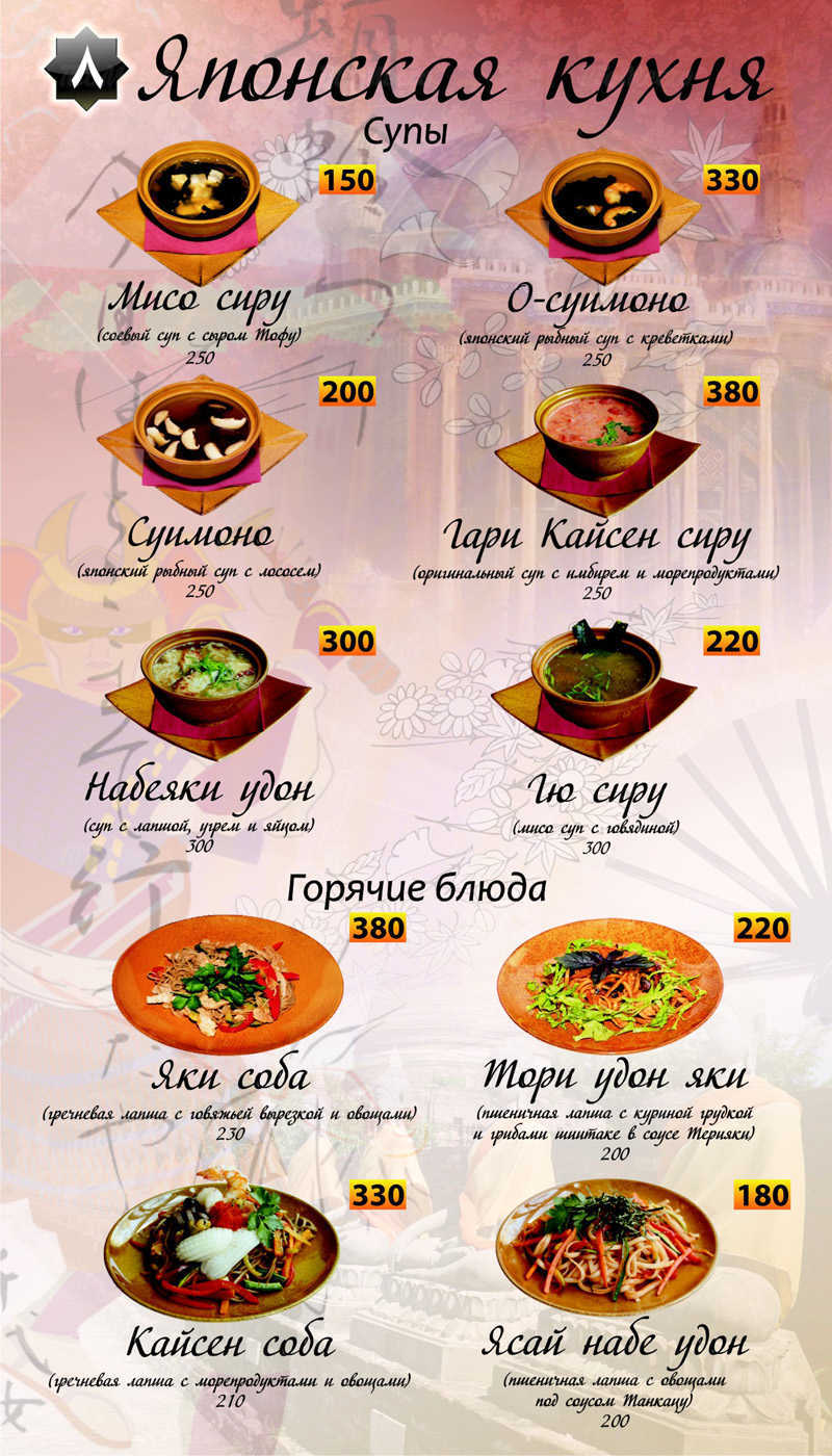Меню и цены ресторана Аль-Фахир в Наримановой фото 23