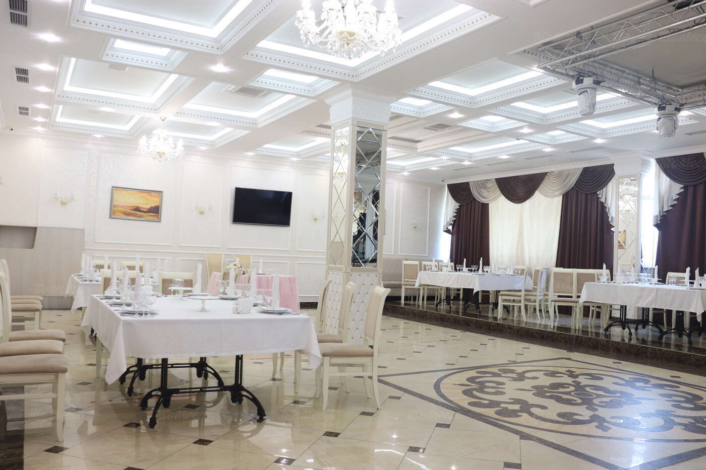 Банкетный зал ресторана Заря на улице Лескова фото 7